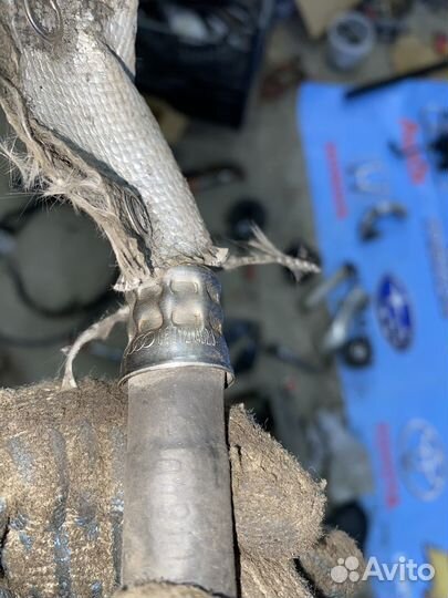 Патрубок системы охлаждения ауди А6 С6 ресь