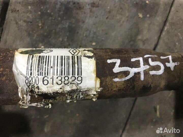 Привод передний левый Renault Megane 2 LM2Y K4M