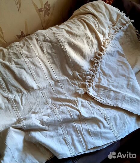 Покрывало льняное