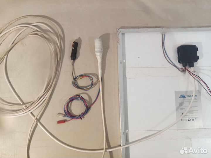 Солнечная батарея для автохолодильника 14 V 80 Вт