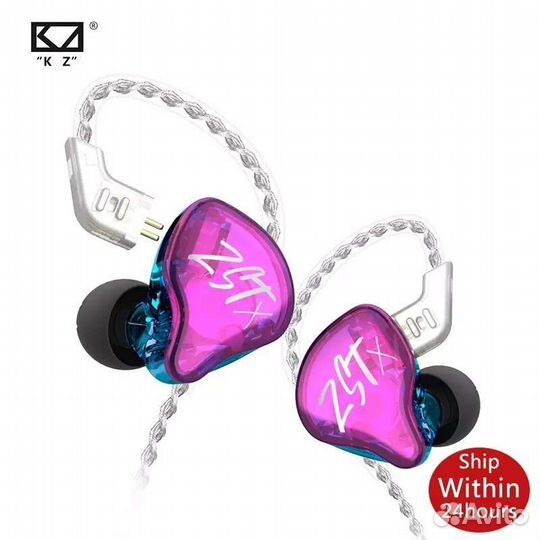 Двухдрайверные гибридные KZ ZST X