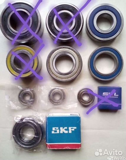 Подшипники и сальники