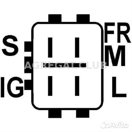 Генератор krauf ALN0106KL