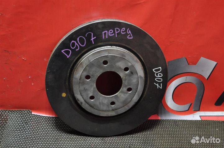 Диск тормозной (передний) nissan pathfinder R51