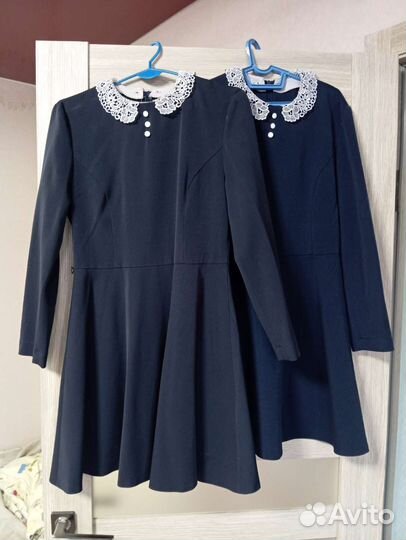 Платье школьное для девочки или для двойни 158