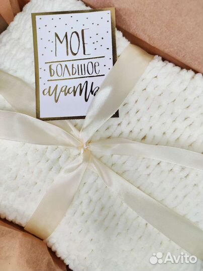 Плед для малыша ручная работа