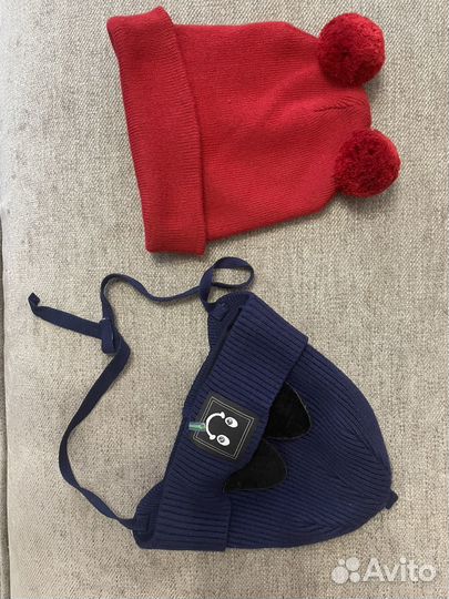Шапкашапки для мальчика от 6 мес до 2 лет