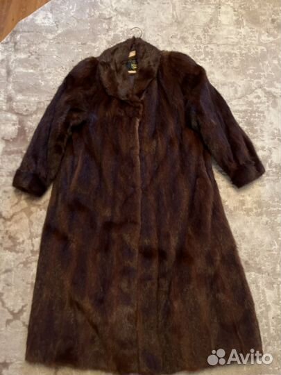 Шуба стриженная Нутрия 56р