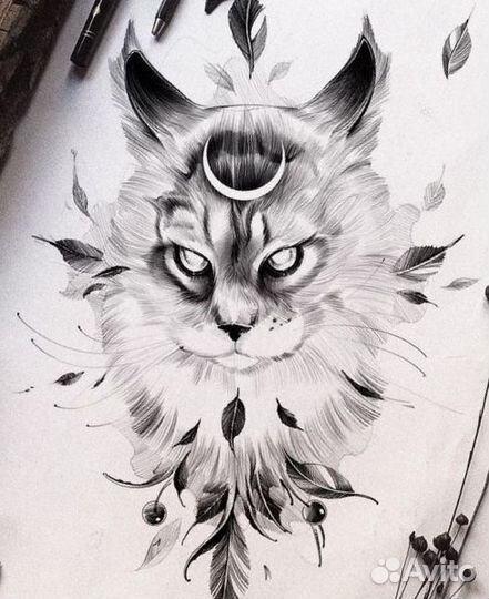 Модель на татуировку