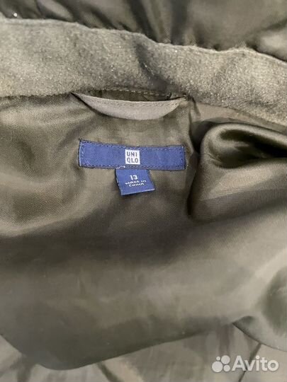 Пуховик парка uniqlo