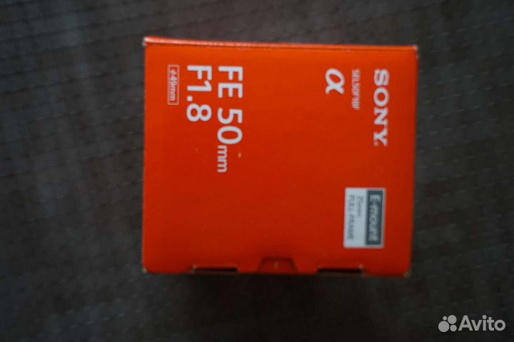 Объектив sony FE