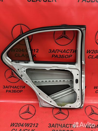 Дверь задняя левая в сборе Mercedes W204 цвет 775