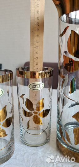 Кувшин, стаканы, ваза, подсвечник, для специй