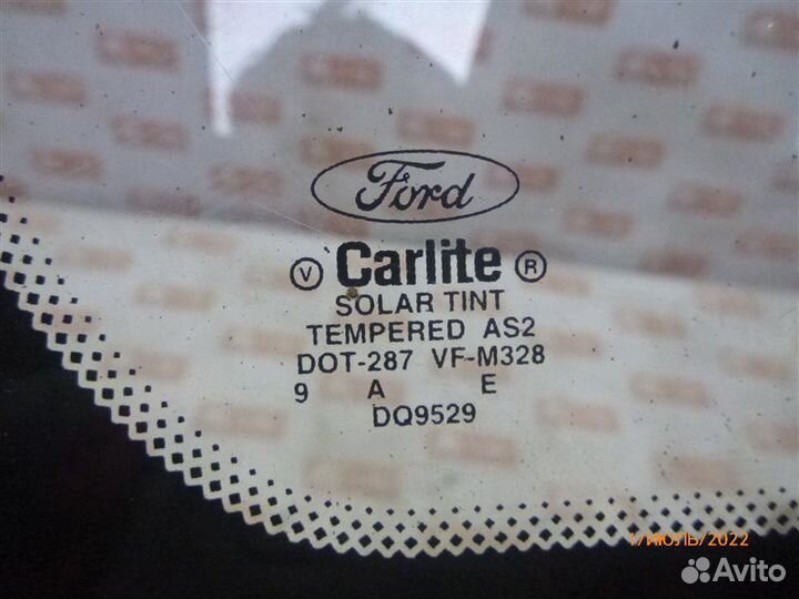 Стекло заднее левое Ford Focus DF 2.0 2000