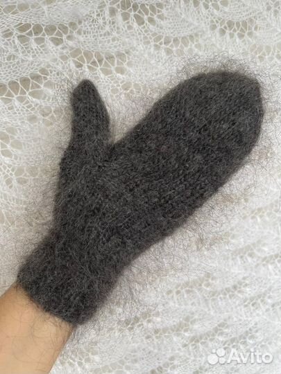 Варежки пуховые