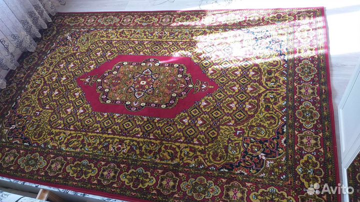 Ковер шерстяной натуральный