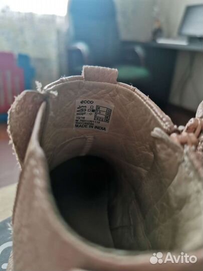 Ботинки натуральная кожа 34 и резиновые сапоги 32