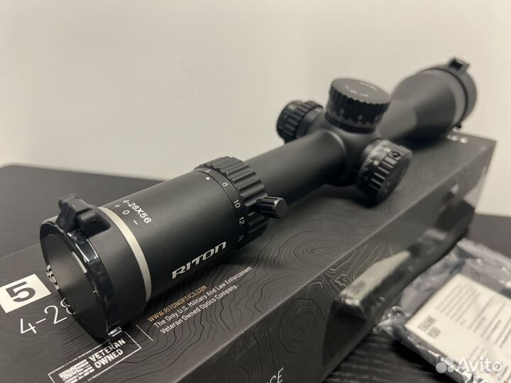 Оптический прицел riton 5 conquer 4-28x56FFP tpsr