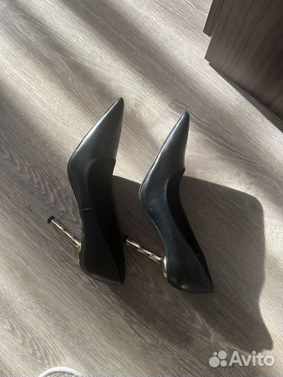 Туфли zara женские 36 р натуральная кожа