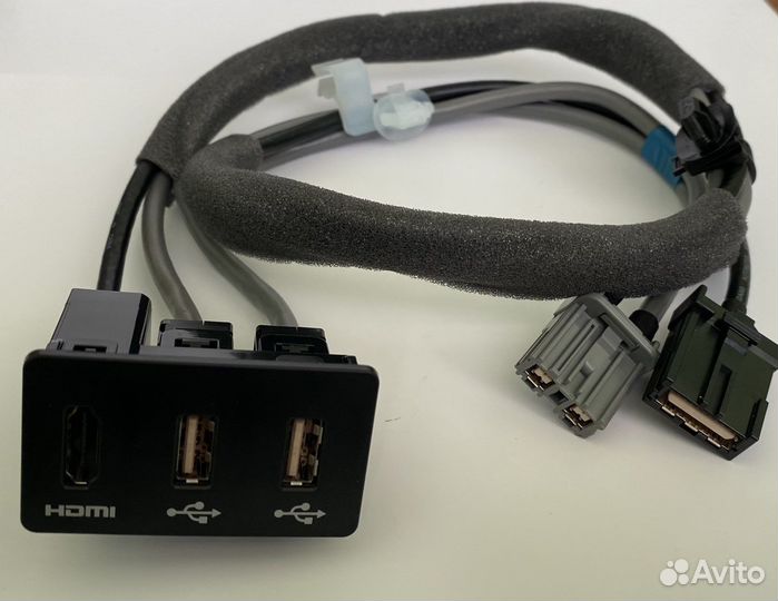 Провод hdmi, USB Митсубиси Паджеро Спорт