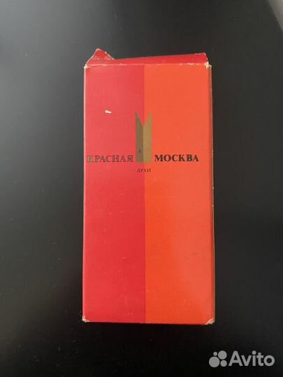 Винтажные духи СССР красная москва