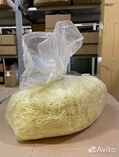 Бумажный наполнитель в коробку, белый