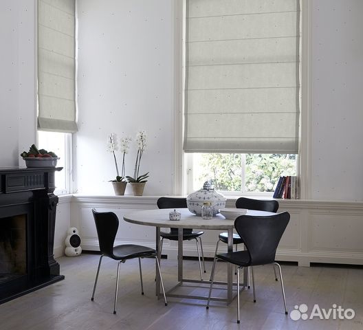 Римские шторы на заказ. Европейские ткани