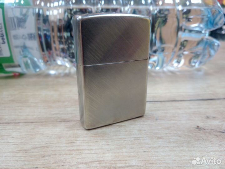 Зажигалка zippo vintage series brushed chrome