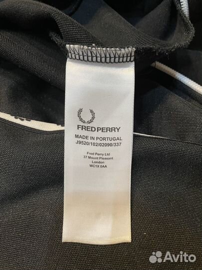 Fred perry толстовка