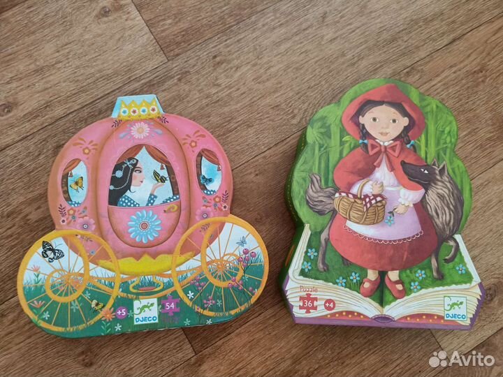 Пазлы для детей Djeco и другие