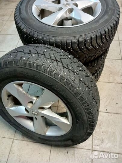 Колеса 215 65 16 зимние Nissan