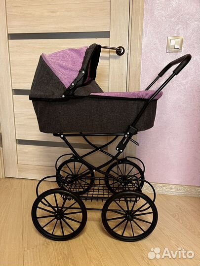 Коляска для кукол с пупсом