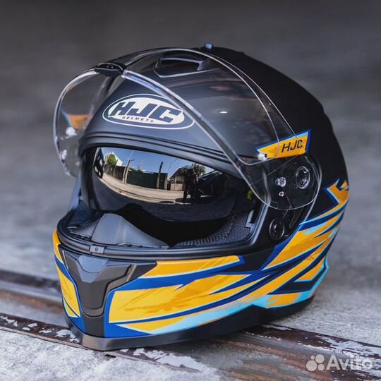 Мотошлем HJC C70 pentas MC27SF