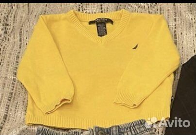 Детские фирменные вещи на мальчика 1 год