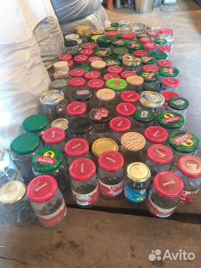 Банки стеклянные от 200гр. - 1литра