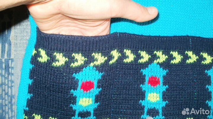 Джемпер вязаный теплый