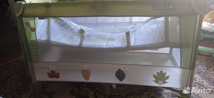 Детская кровать манеж