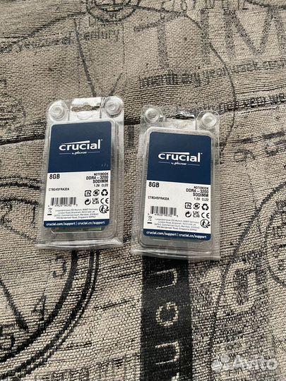 Оперативная память ddr4 16gb 3200 Crucial