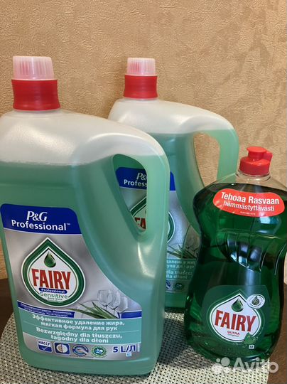 Fairy Фери 5 л и 1,25 л из Финляндии