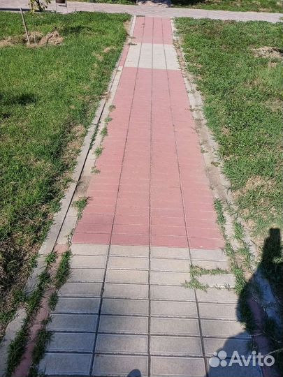 Тротуарная плитка бу