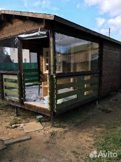 Мягкие окна для беседок