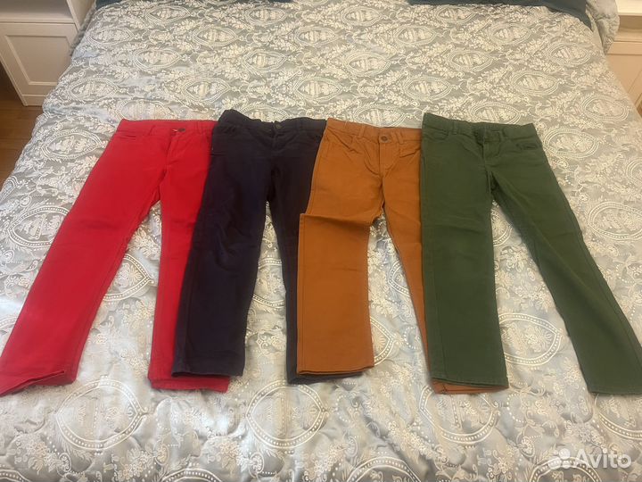 Брюки hm на мальчика 134 новые