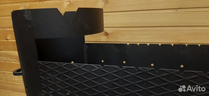 Мангал с печкой под казан