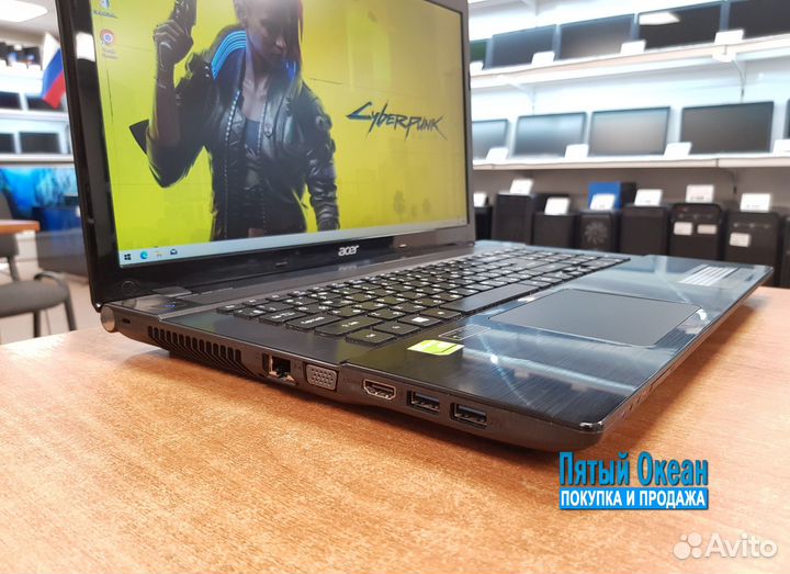 Ноутбук Acer 17, Core i7, 16Gb, GeForce 4Gb