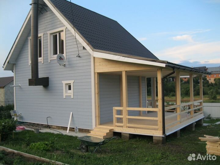 Строительство домов, пристроек