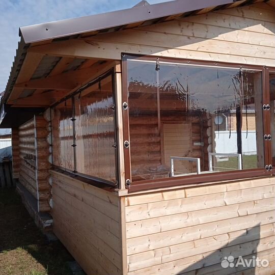 Мягкие окна для кафе