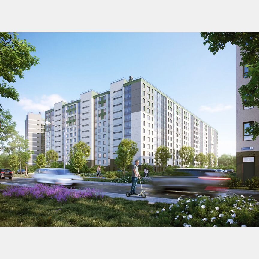 1-к. квартира, 34 м², 6/12 эт.