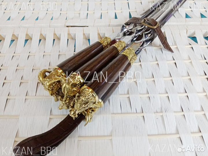 Шампура подарочные в чехле