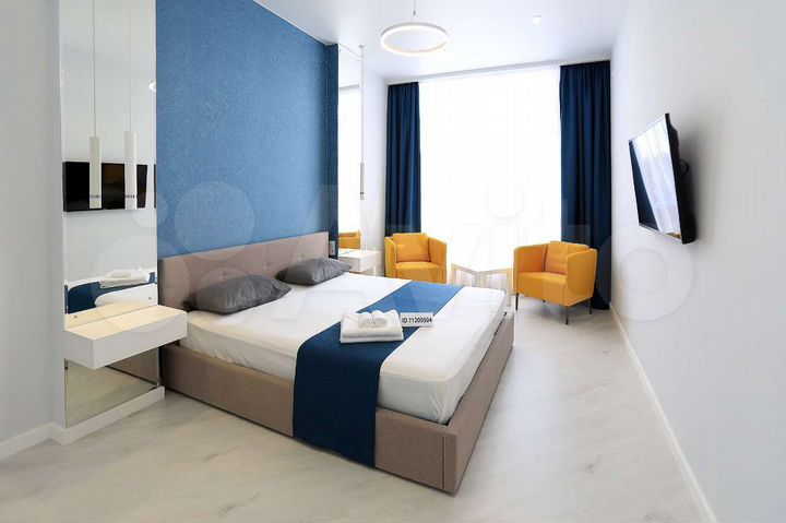 1-к. квартира, 40 м², 6/10 эт.