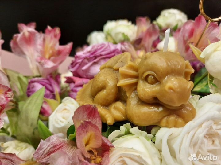 Свечи восковые медовые